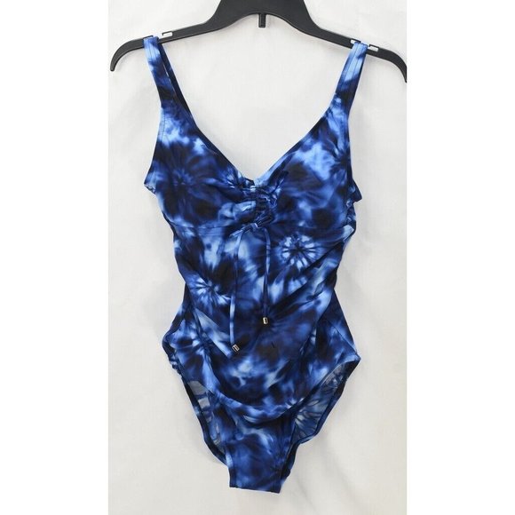 Aqua Green Swim Aqua Green Womens Size M Tiefront Swimsuit Nwt